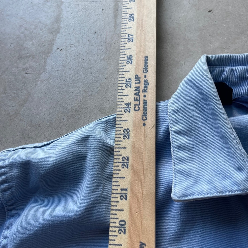 Ralph Lauren Vintage 90s Harrington Jacket Blue Cotton Twill Mens Small - Picture 5 of 7